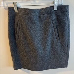 J. Crew Charcoal Skirt